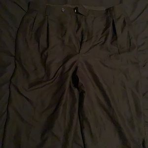Mens 36W x 32L black dress pants